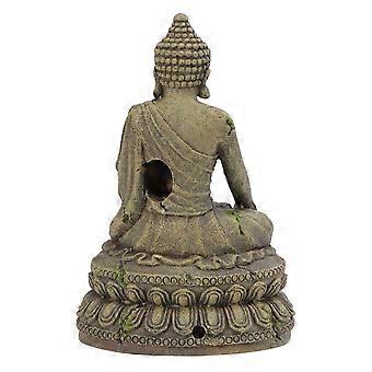 Buddha Landskapsdekoration Resinstaty för Akvarium 1 st Kaffeprydnad
