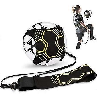 Adjustable Solo Kicking Practice Belt Elastic Strap for Football Training Soccer Kick Trainer for Kids and Adults