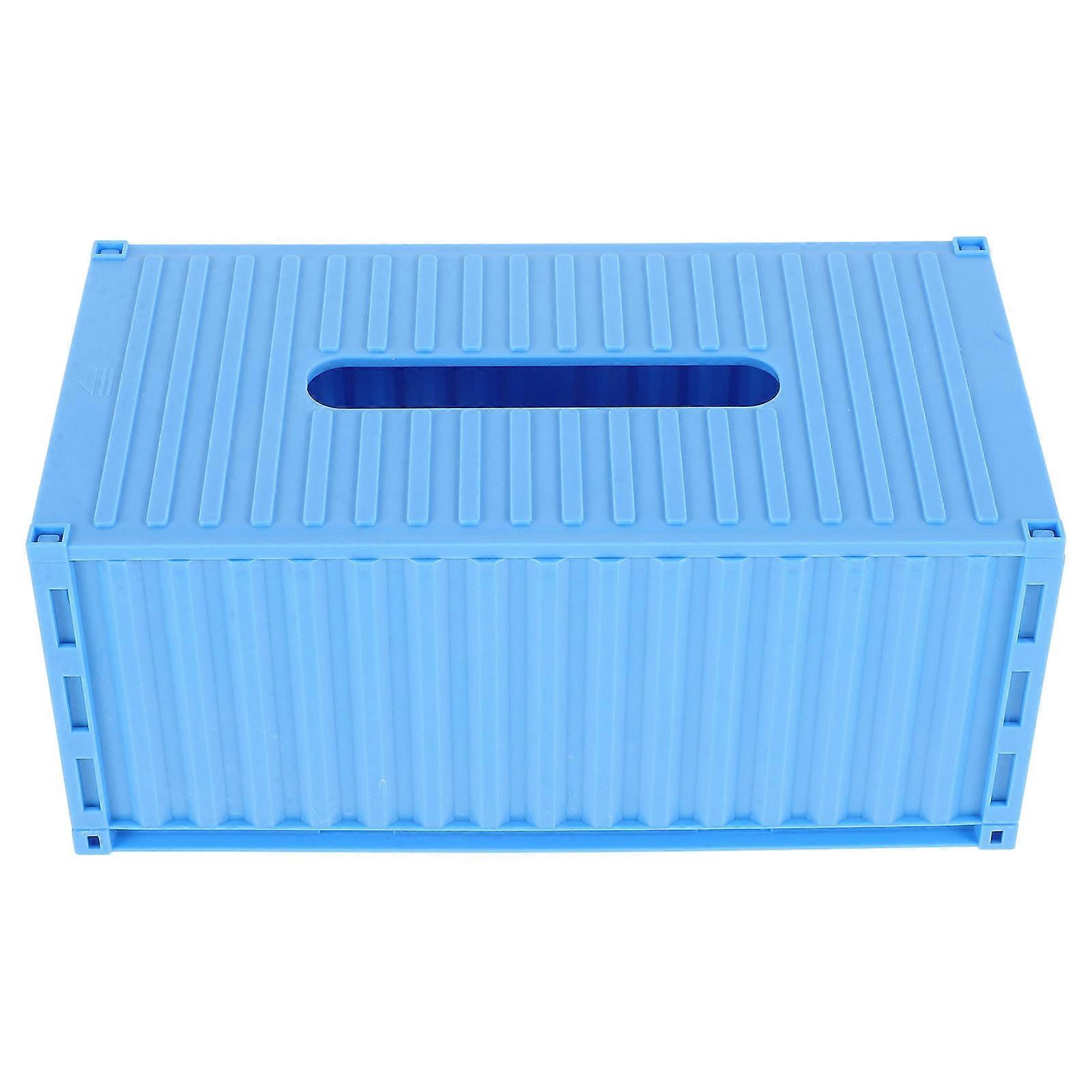 Vintage Rectangular Tissue Box Container for Home Use with Tissue Holder