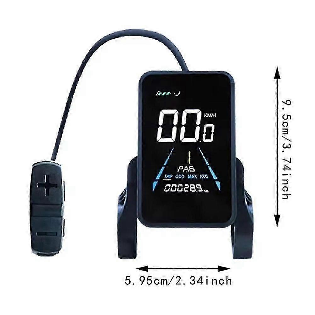 NC-81F Electric Mountain Bike Modification Lcd Display Instrument Panel Electric Code Table Electric
