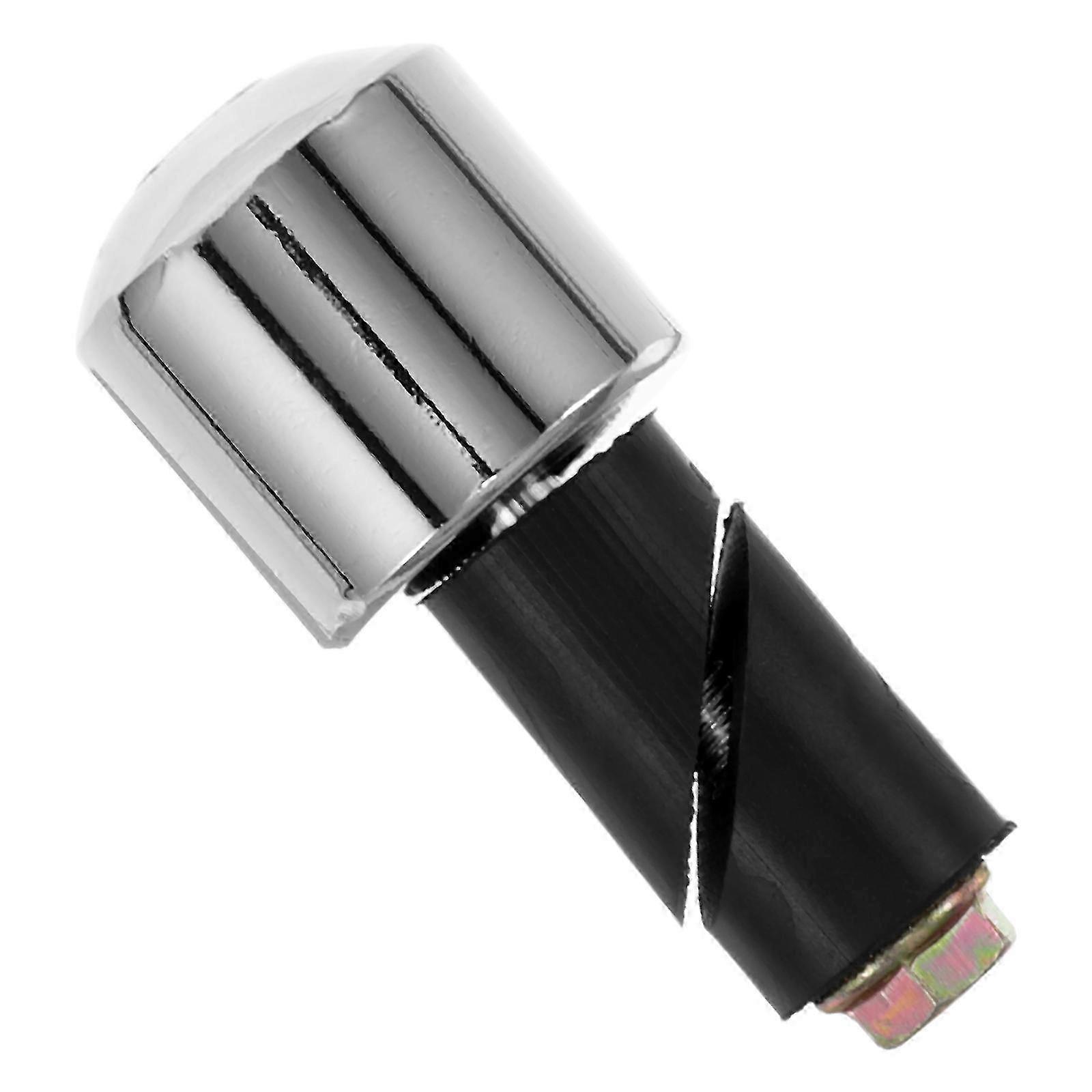 Motorcycle Handlebar End Caps for Balance Improvement Solid Iron Material