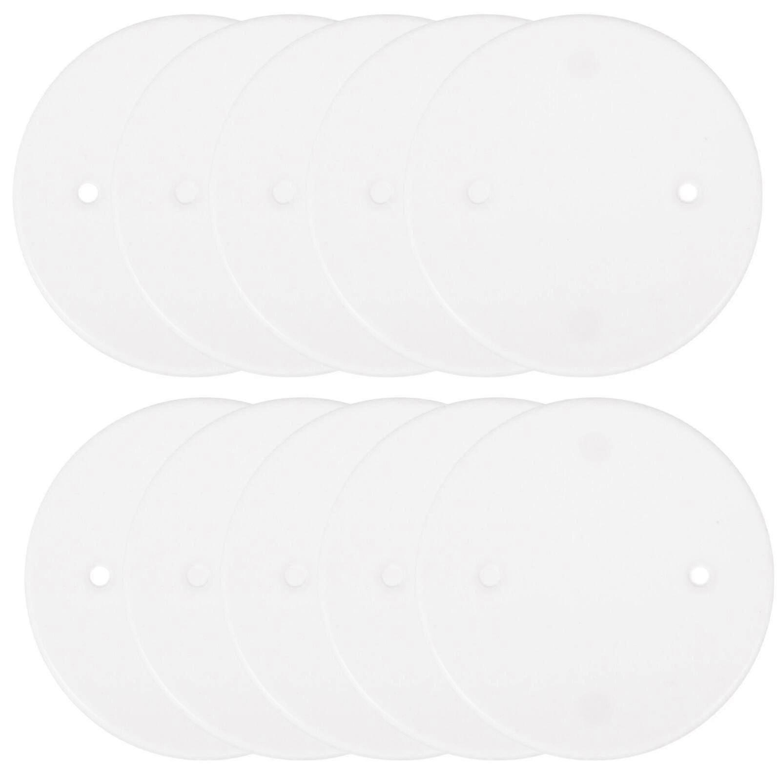 30pcs Ceiling Covers Replacement Round Ceiling Covers Power Cable Protection Board