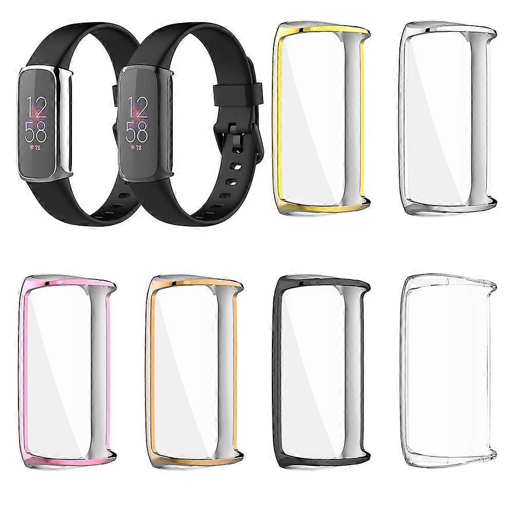 6pcs Watch  Screen Protector Scratch-resistant TPU Case Compatible with Luxe