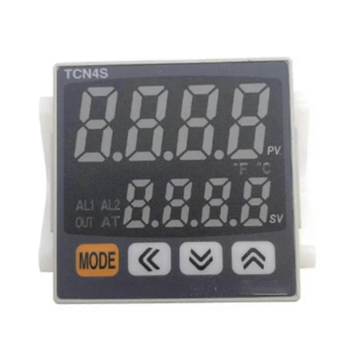 TCN4S-24R جهاز استشعار التحكم في درجة الحرارة الرقمي الذكي إخراج مرحل العرض المزدوج