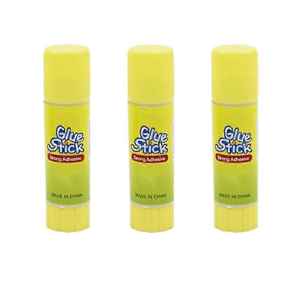 White Gluesticks for Student 12Pcs Solid Adhesive School Supplies