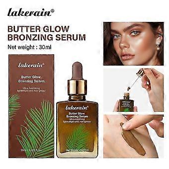 Bronzing Drops, Liquid Bronzer Drops for Face & Skin, Ultra-nourishing Lightweight and Non-greasy Glow Bronzing Serum Drops for Radiant, Natural Sun-K