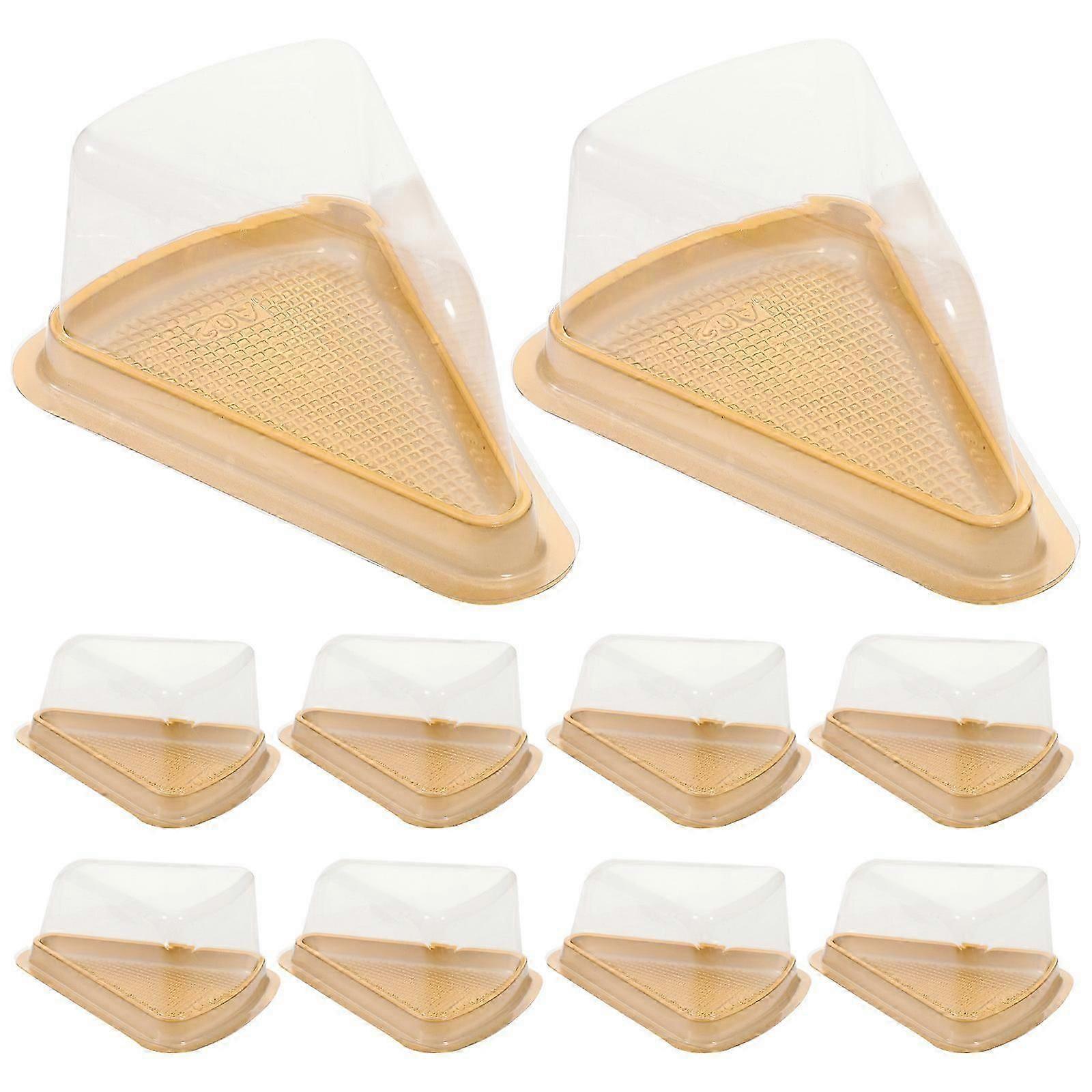 Assorted Color Cake Boxes for Storage 50Sets Portable Mousse Package Boxes