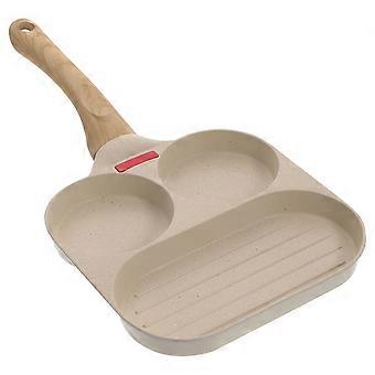 Camping Frying Pan Non Stick Multi-Function Egg Pan for Outdoor Use