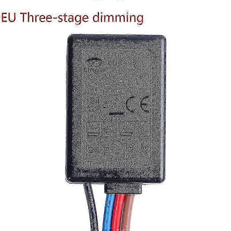 3-Way Built-In Touch Dimmer Switch EU Compatible Wall Mount LD-600s