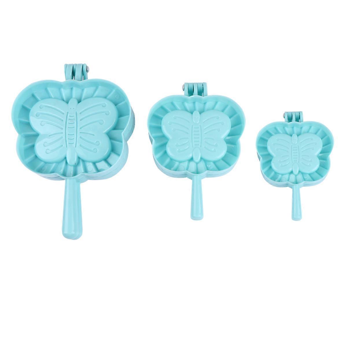 Dumpling Maker Kitchen Tool Plastic for 6Pcs DIY Dumpling Mold Set