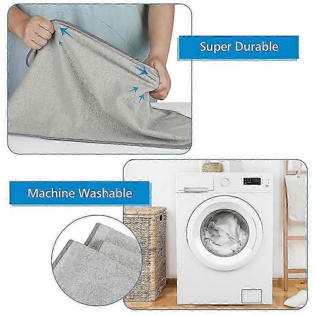 3 Pack Waterproof Changing Pad Liners, Reusable Portable Diaper Changing Pad Covers