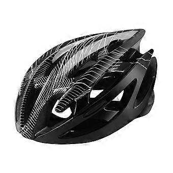 Åndbar cykelhjelm med flere ventilationsåbninger, justerbar cykelhætte til cykling, L