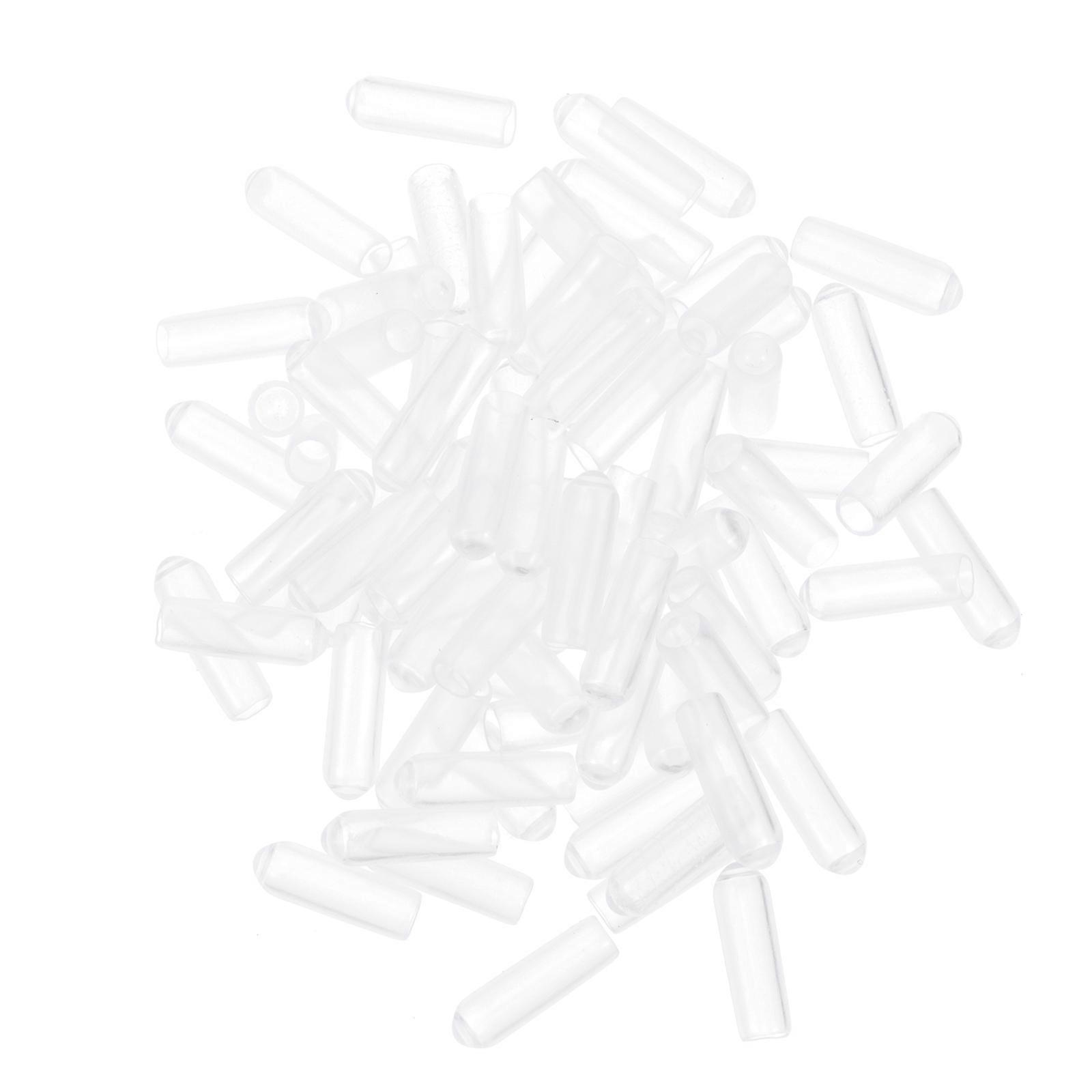 Wire Thread Protector Cover for Dishwasher Rack 600Pcs Transparent Caps
