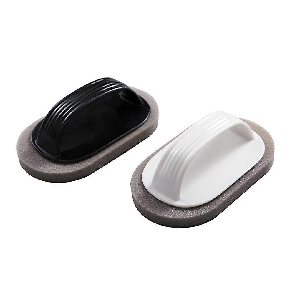 Emery Sponge Kitchen Pan Brush for Cleaning 2Pcs Durable Use