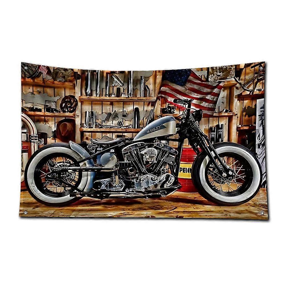 Chopper Motorcycle Flag Zy1847