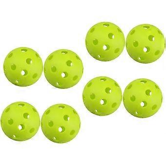 8pcs Plastic Pickleball Golf Baseball Practice Balls