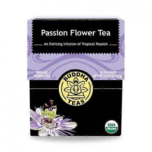 Buddha Teas ekologisk passion blomma te, 18 väskor