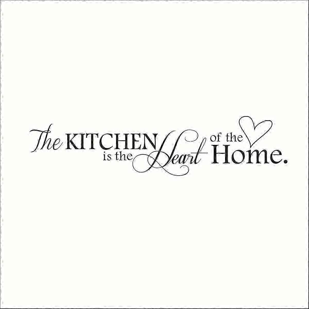 DIY Removable Kitchen Vinyl Quote Decal