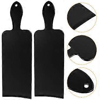 Hair Coloring Tool Plastic Board for Hairdressing 4Pcs Set Black