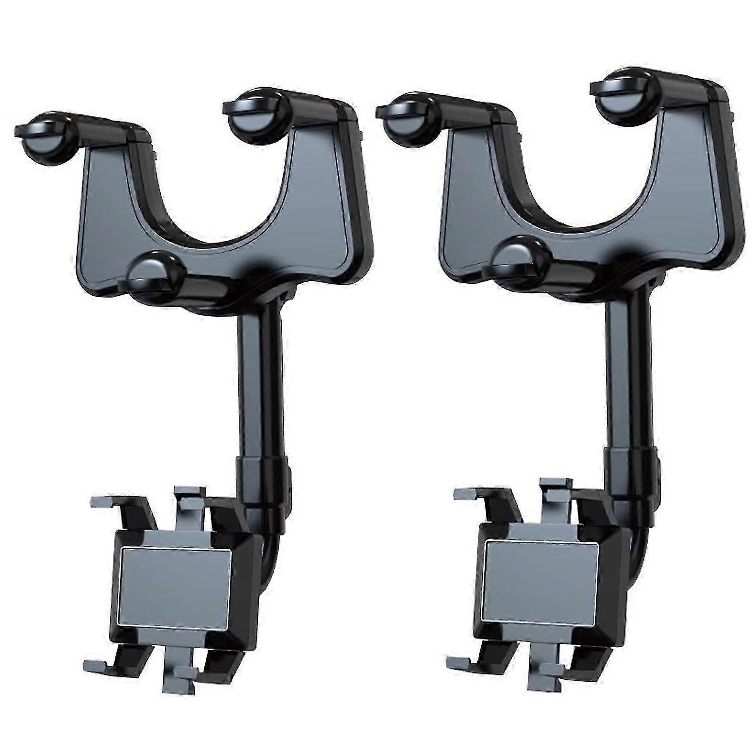 360° Rotating Retractable Mirror Holder