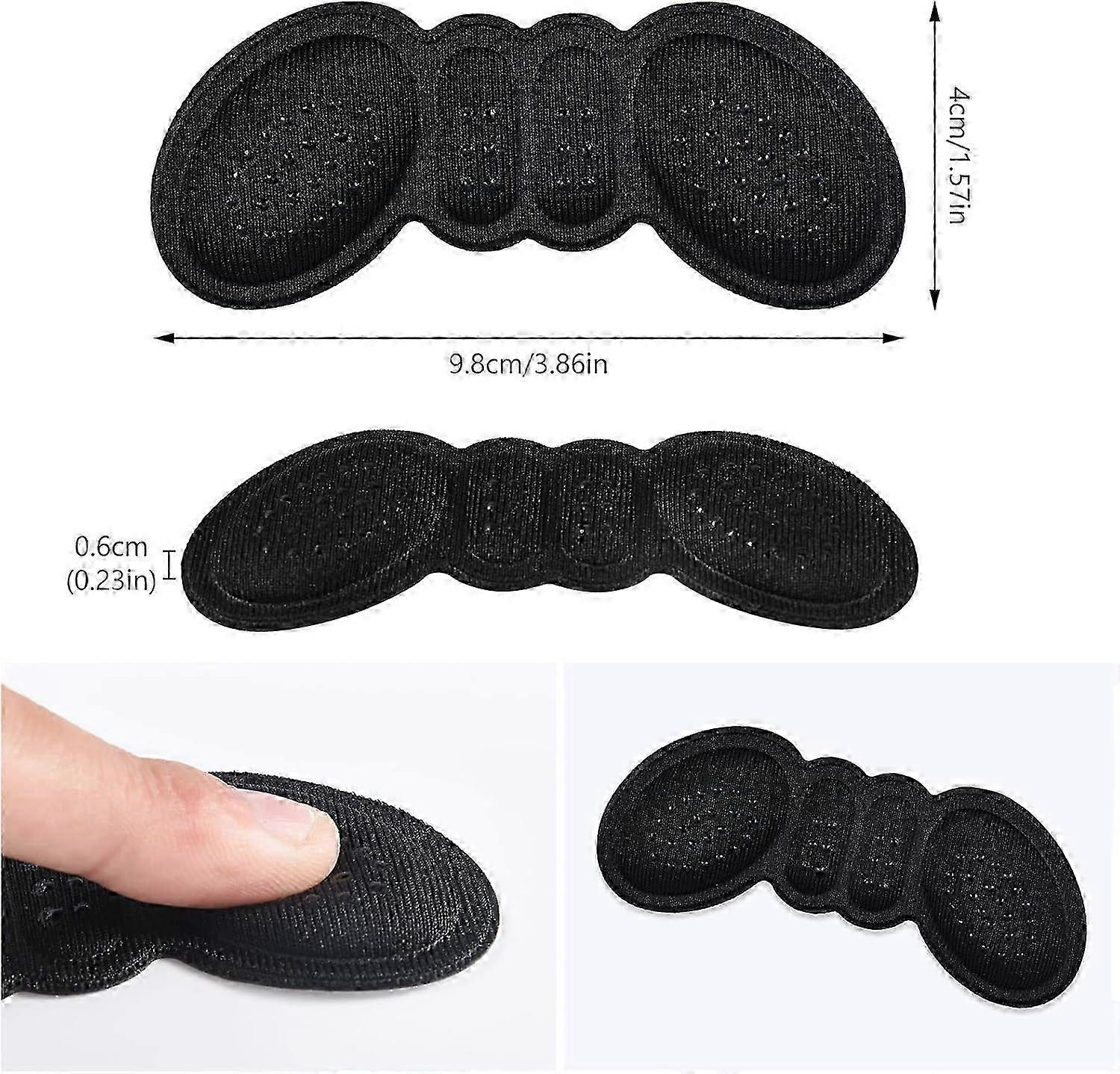 Adjustable Heel Pads Soft Cushion Secure Fit