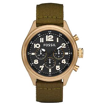 Fossil sport Quartz Analog Man Watch avec bracelet en nylon DE5018