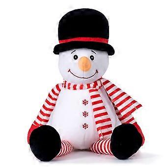 Christmas Snowman Plush Toy Soft Stuffed Snowman for Kids Girls Boys Festive Holiday Decor GiftReady