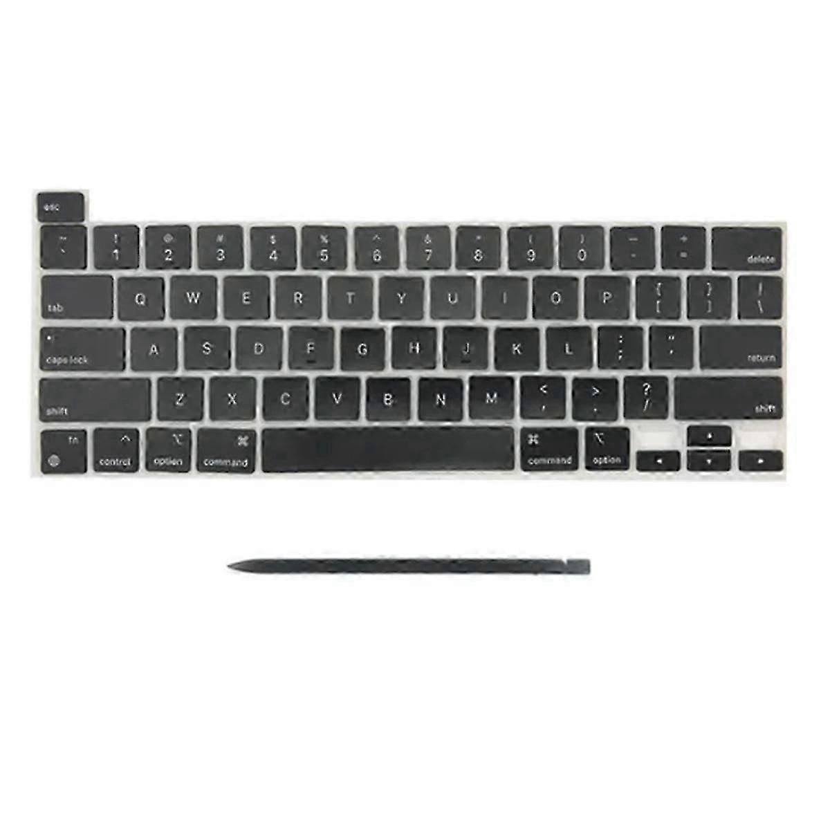 M1 MacBook Pro 13 Keycaps US Black