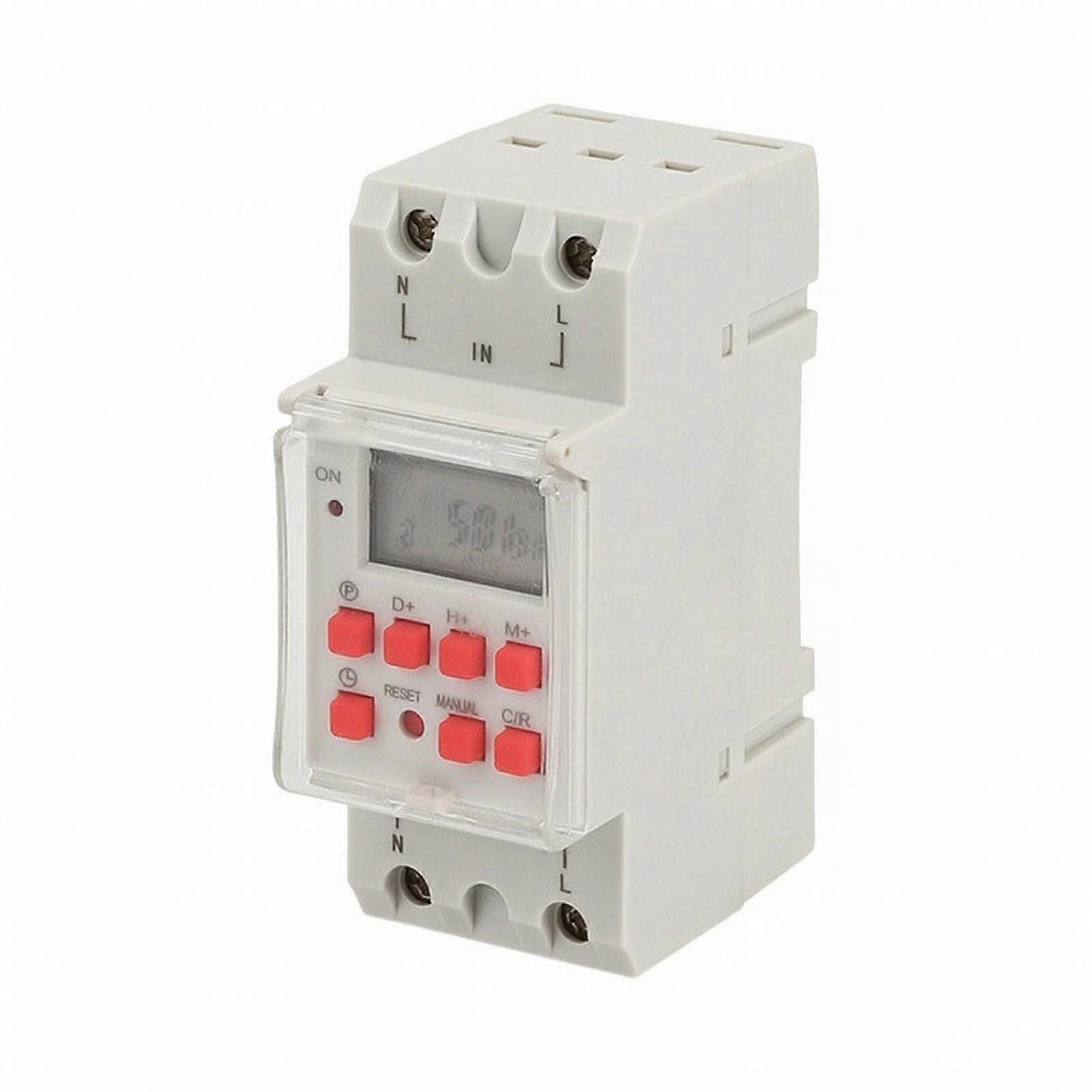 Digital Time-Control Switch Compact for Lighting Systems, Installers