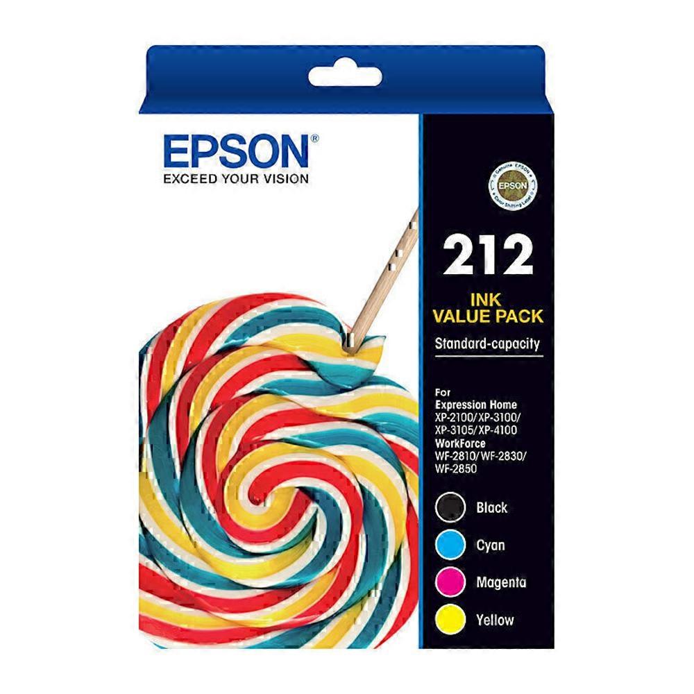 VALUE PACK Epson Compact Durable Versatile Premium Quality 212 Ink Cartridge
