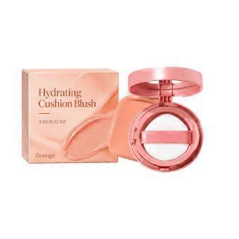 Hydrating Cushion Blush 3.5g Natural Rosy Bare Makeup Glow Slight Shimmer Cheek Color Three Shades