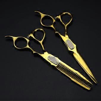 Professional Hair Cutting Scissors 6 Inch Japanese Steel Barber Shears with Sharp MirrorFinish Blades Ref: 4278