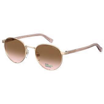 Tommy Hilfiger TH 1922/RE/S EYR/M2 Full Rim Rose Gold Unisex Oval Sunglasses UV0 Original