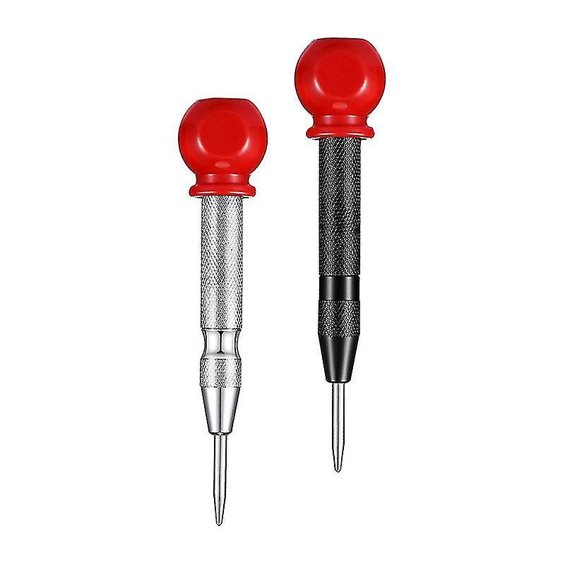 13X2.8cm Springs 2pcs Center Punch Tool Automatic Spring Loaded Determine Drilling Positi
