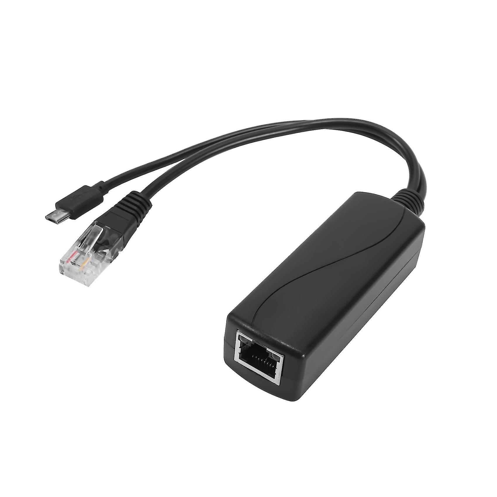 Poe Power Supply Module Standard Isolated Splitter 48v To 5v2.4a Usb Interface Splitter
