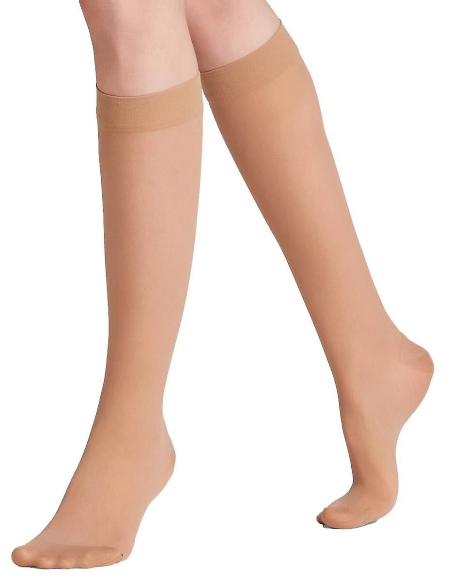 Falke Energize 30 Denier Knee-High Socks - Cocoon Beige