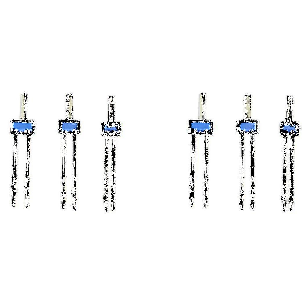 6 X Double Twin Needles Pins Sewing Machine Size 2.0/90,3.0/90,4.0/90 Set(blue)