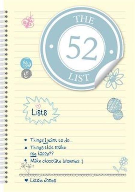 52 List - Lizzie Jones