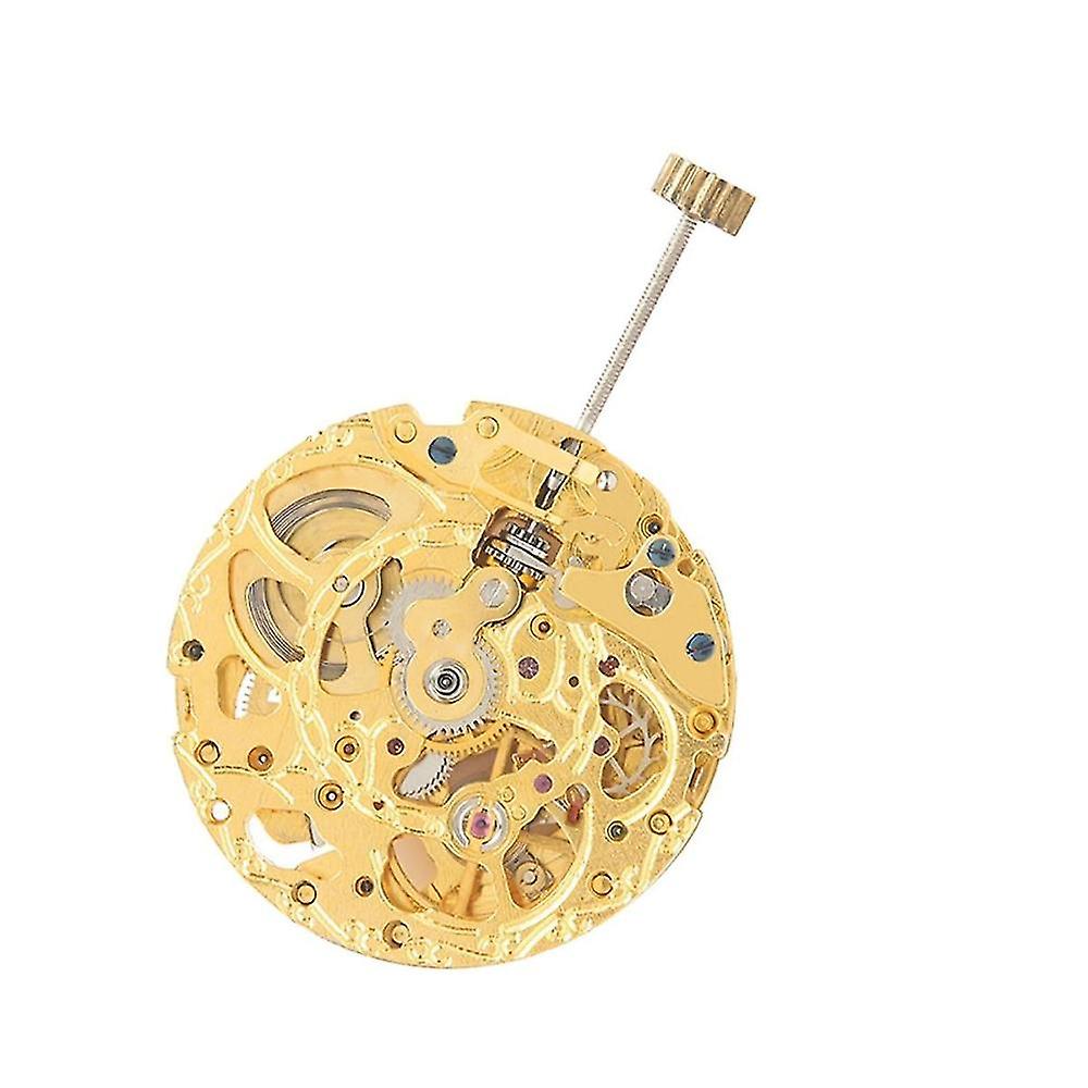 8205 Movement Skeleton Movement 3 O'clock Gold Automatic Mechanical Watch Movement Accessories