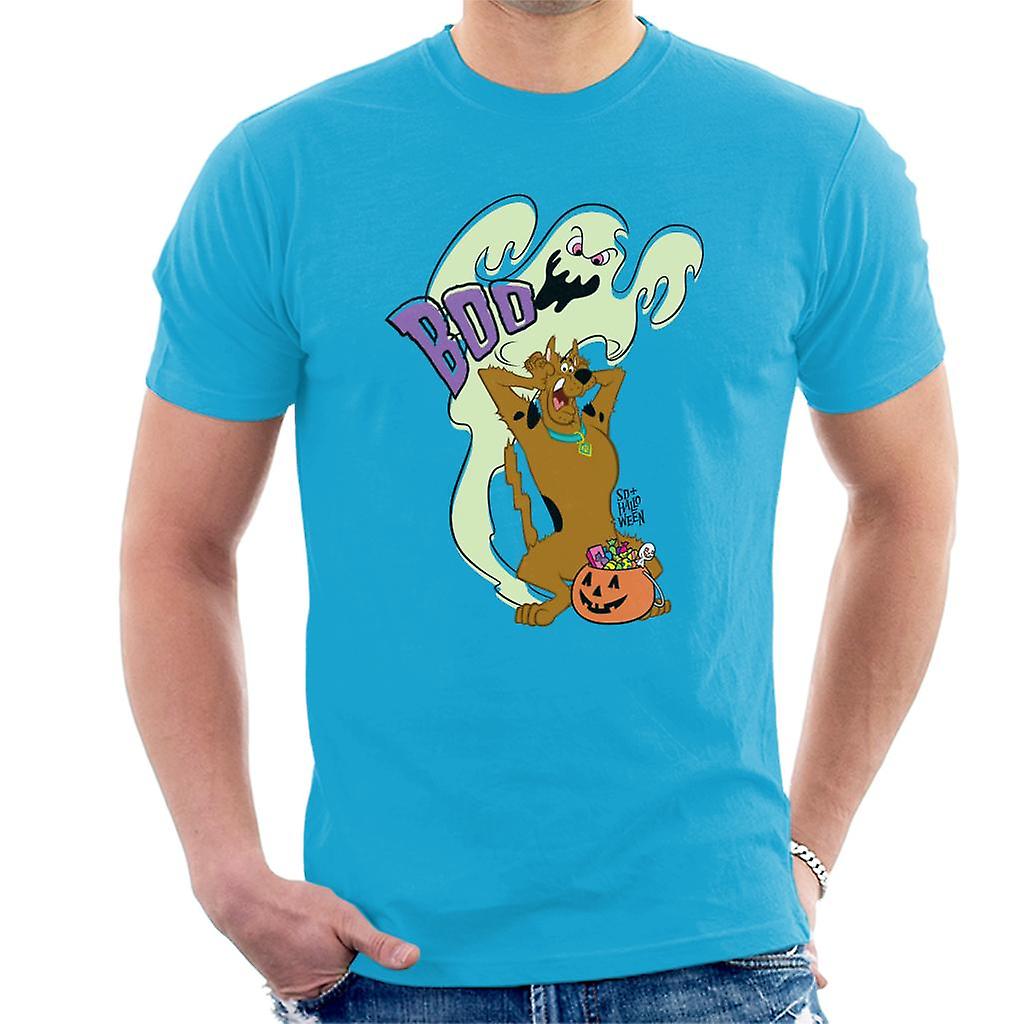 Scooby Doo Halloween Ghost Boo Men's T-Shirt