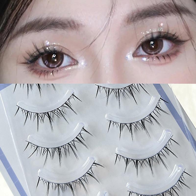 Makeup Curling False Eyelashes Waterproof Oilproof False Eyelashes
