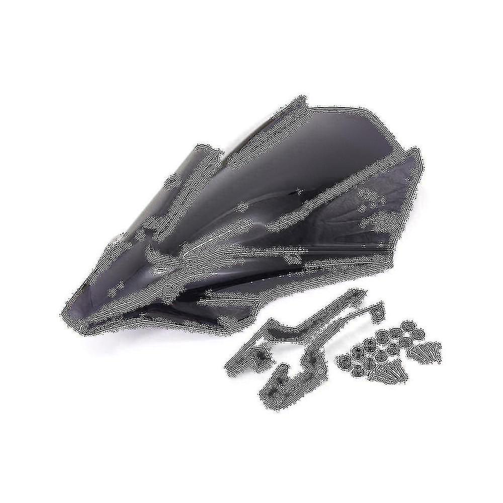 Motorcycle Windshield Windscreen Front Screen For Mt-07 Mt 07 Mt07 Mt07 2021- Accessoris (black)