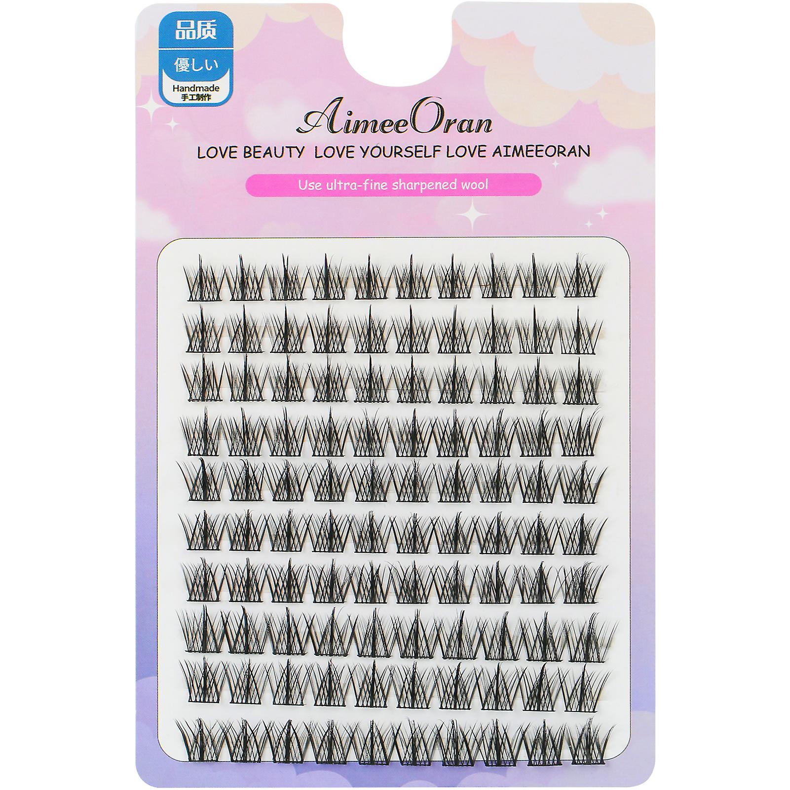 Simulated False Eyelashes Pack Premade Volume Soft Fluffy Lashes