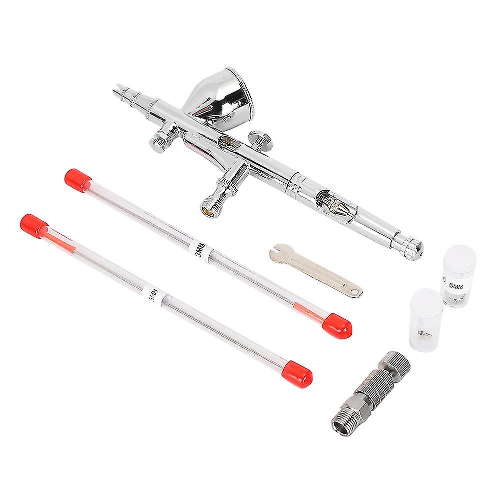 T180Tエアブラシセットペイントアートモデル顔料噴霧調整可能なダブルアクションネイル