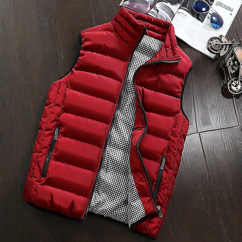 Clothing Vest Jacket for Mens New Autumn Warm Sleeveless Jacket