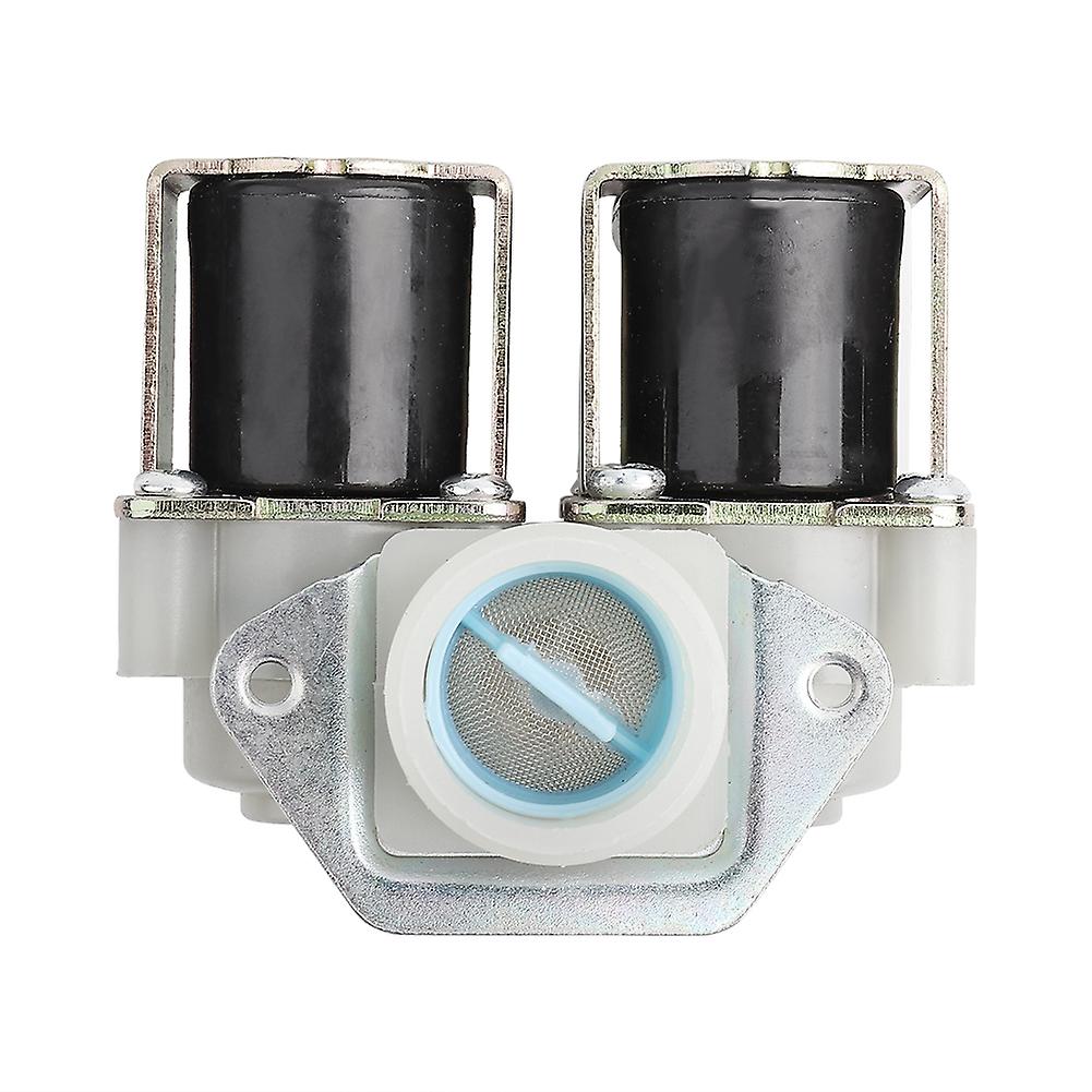 DN20 G3/4 DC 12V Normally Closed Dual Head Water Inlet Sole Valve for Washing Machine
