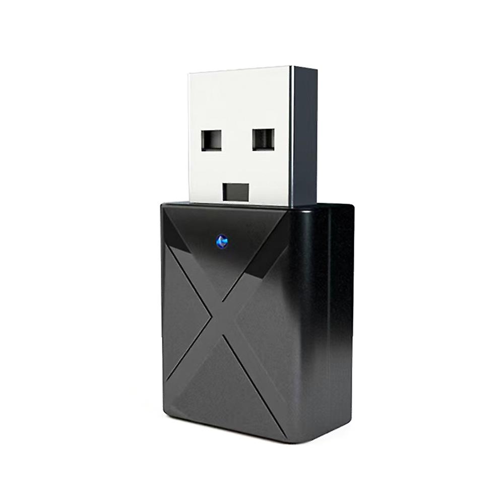 USB BT5.0 Adapter Transmitter & Receiver 2in1 with AUX Input Support TV Speaker Earphone Mini Car Mu