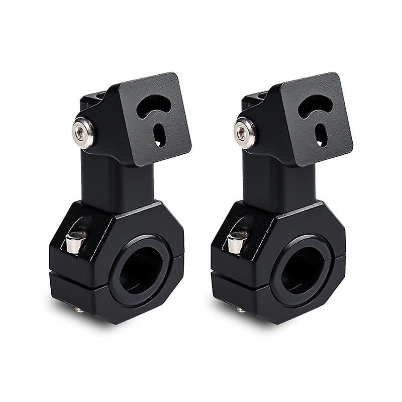 Motorcycle Mounting Bracket 2pcs 360 Degree Adjustment