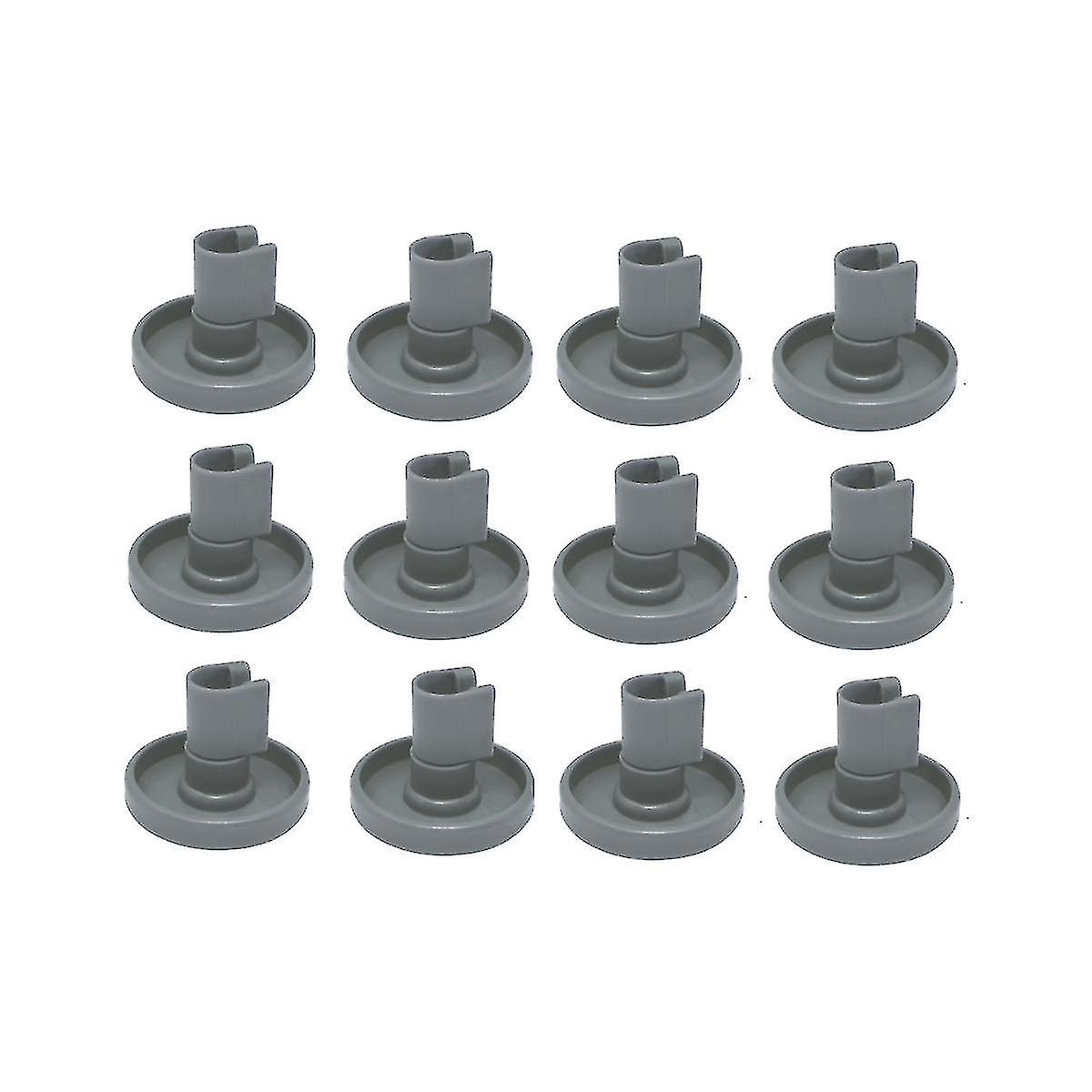 12 stk Oppvaskmaskin Hjul Nedre kurv Hjul For Favorit Privileg Oppvaskmaskin Nedre kurv Hjul 40m