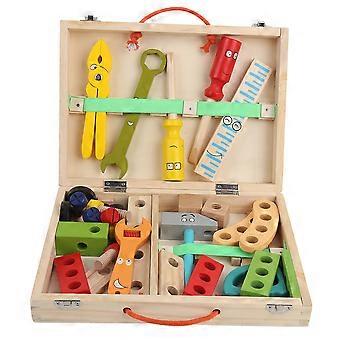 Wooden Nut Car Toy Assembly Kit: Educatieve bouwstenen voor kinderen, Creatief doe-het-zelf cadeau, Craft & Learn, Duurzame houtconstructie, STEM Learning